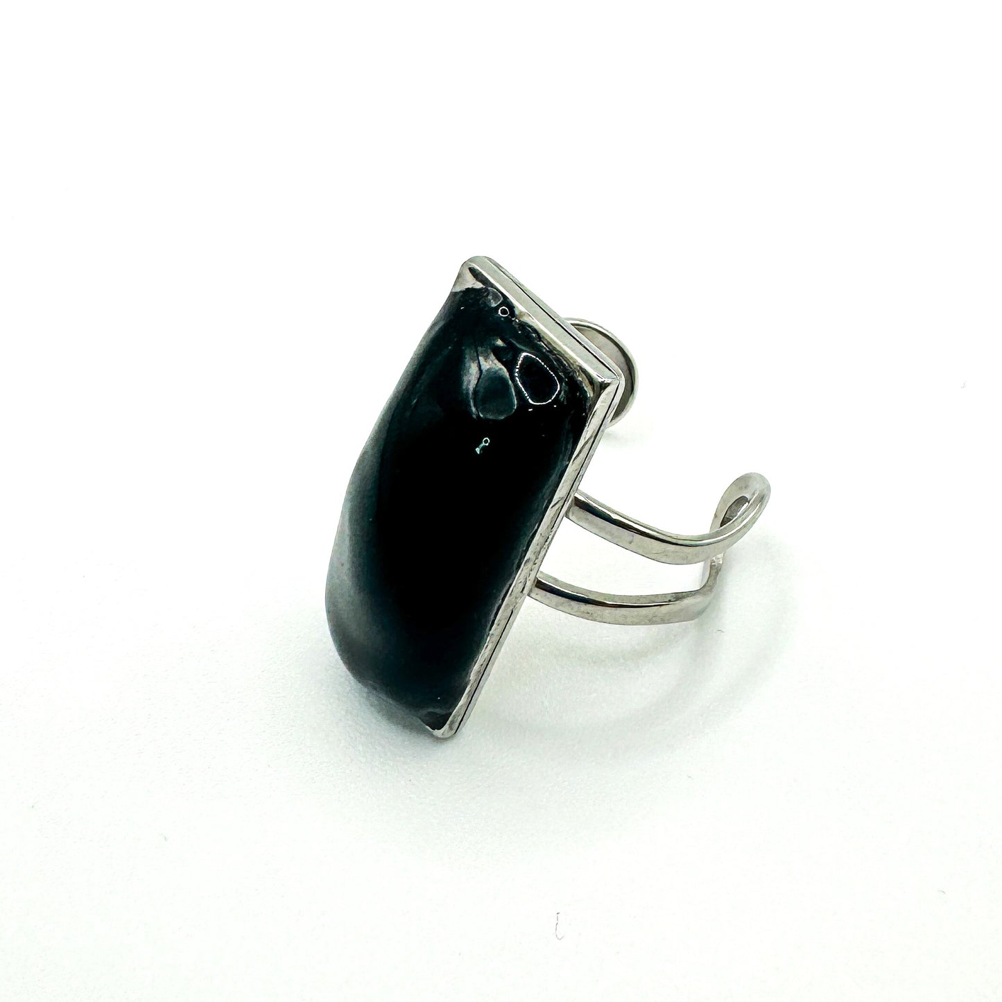 Anello "Mattonella" Rettangolare - Più colori