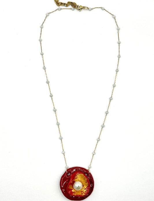 Collana Scultura "Ninfea"