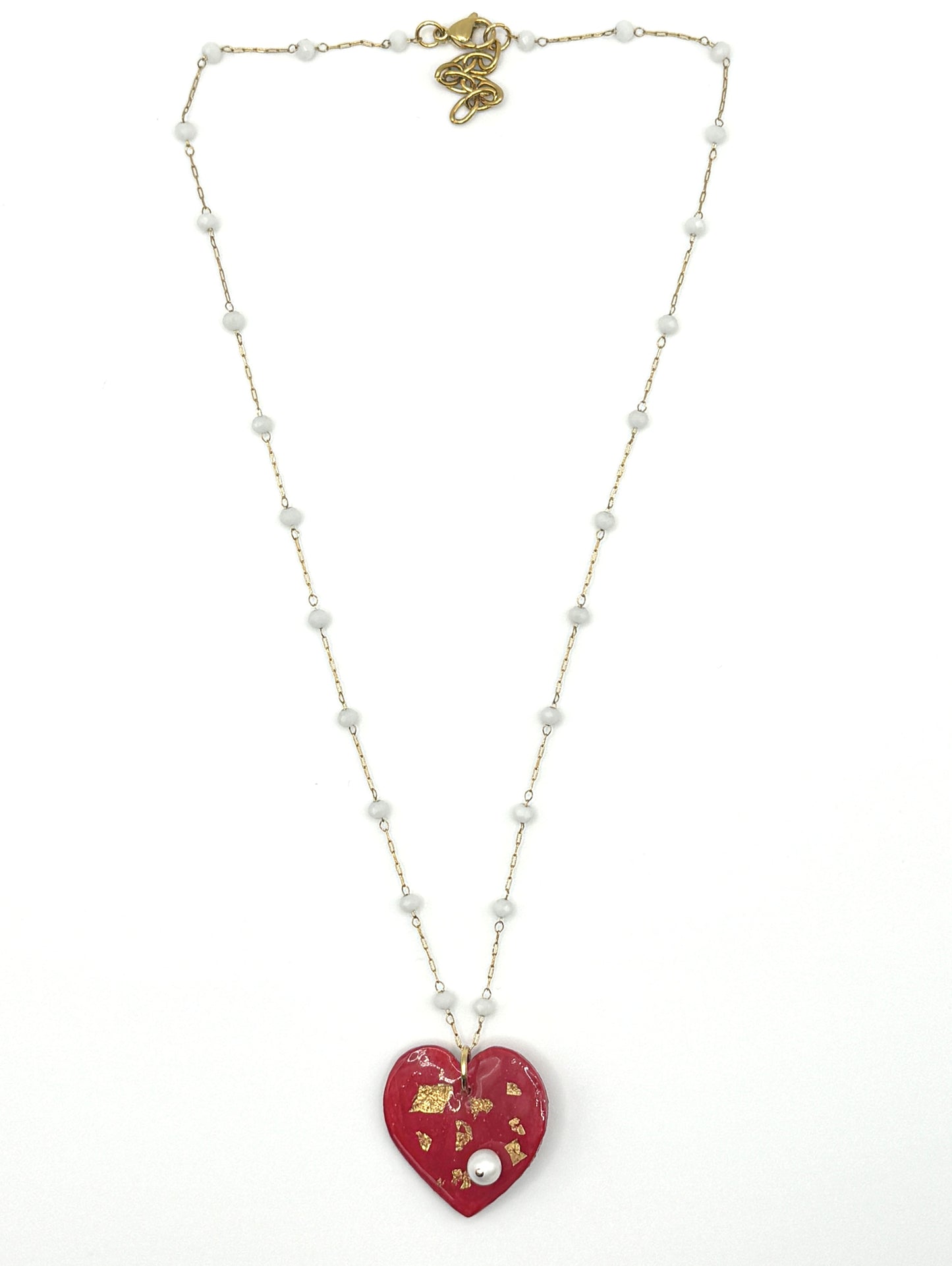 Collana Scultura "Cuore Sacro"