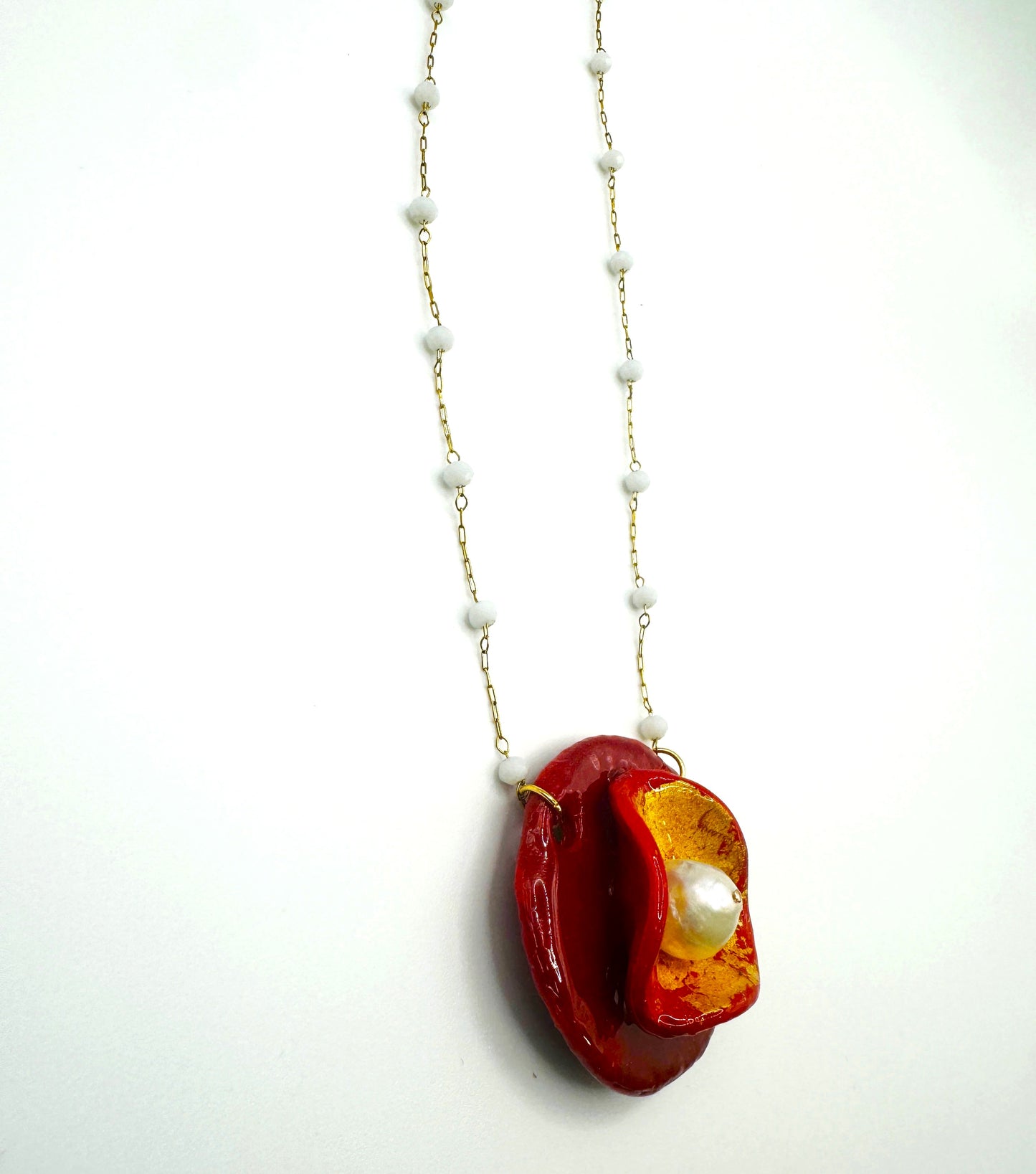 Collana Scultura "Ninfea"