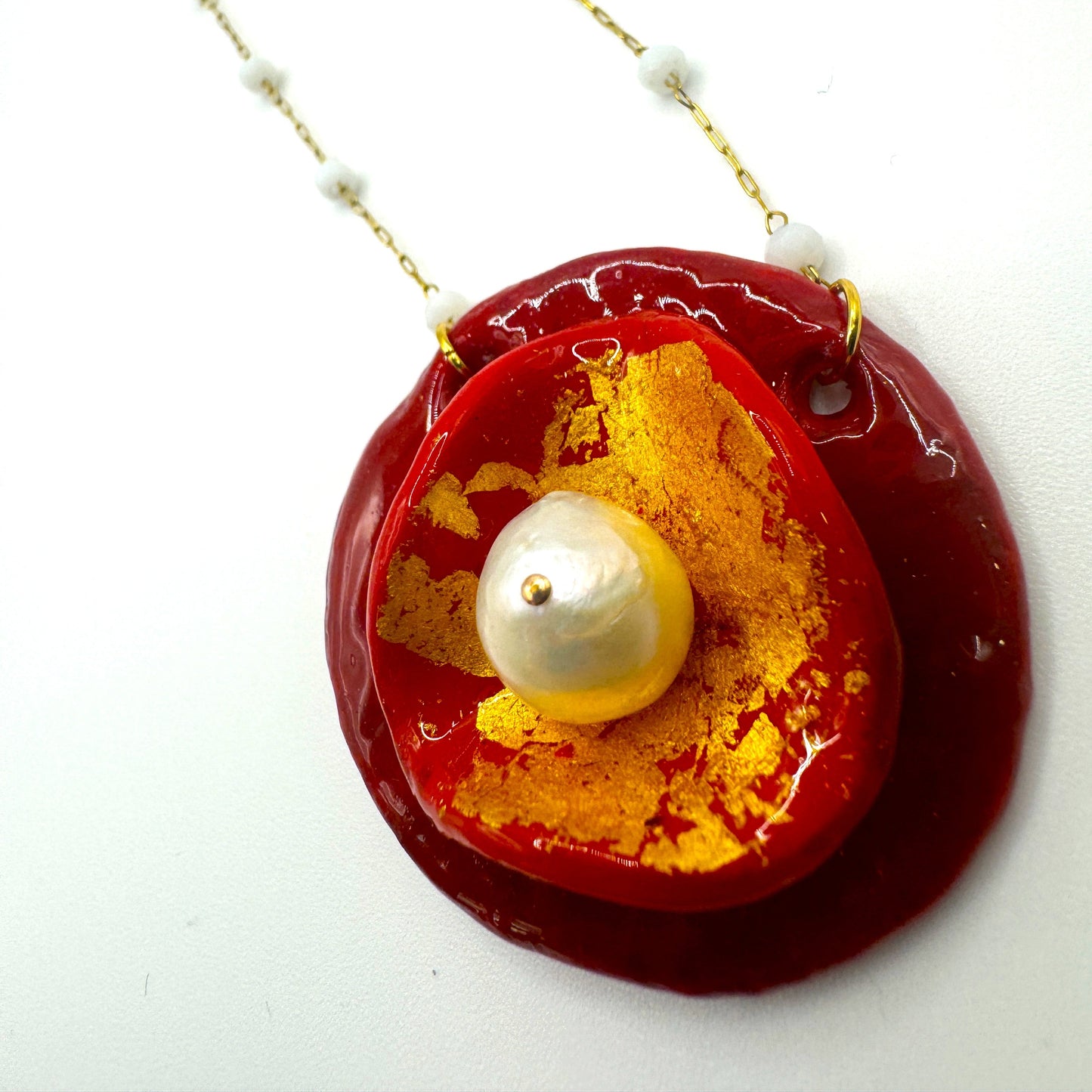Collana Scultura "Ninfea"