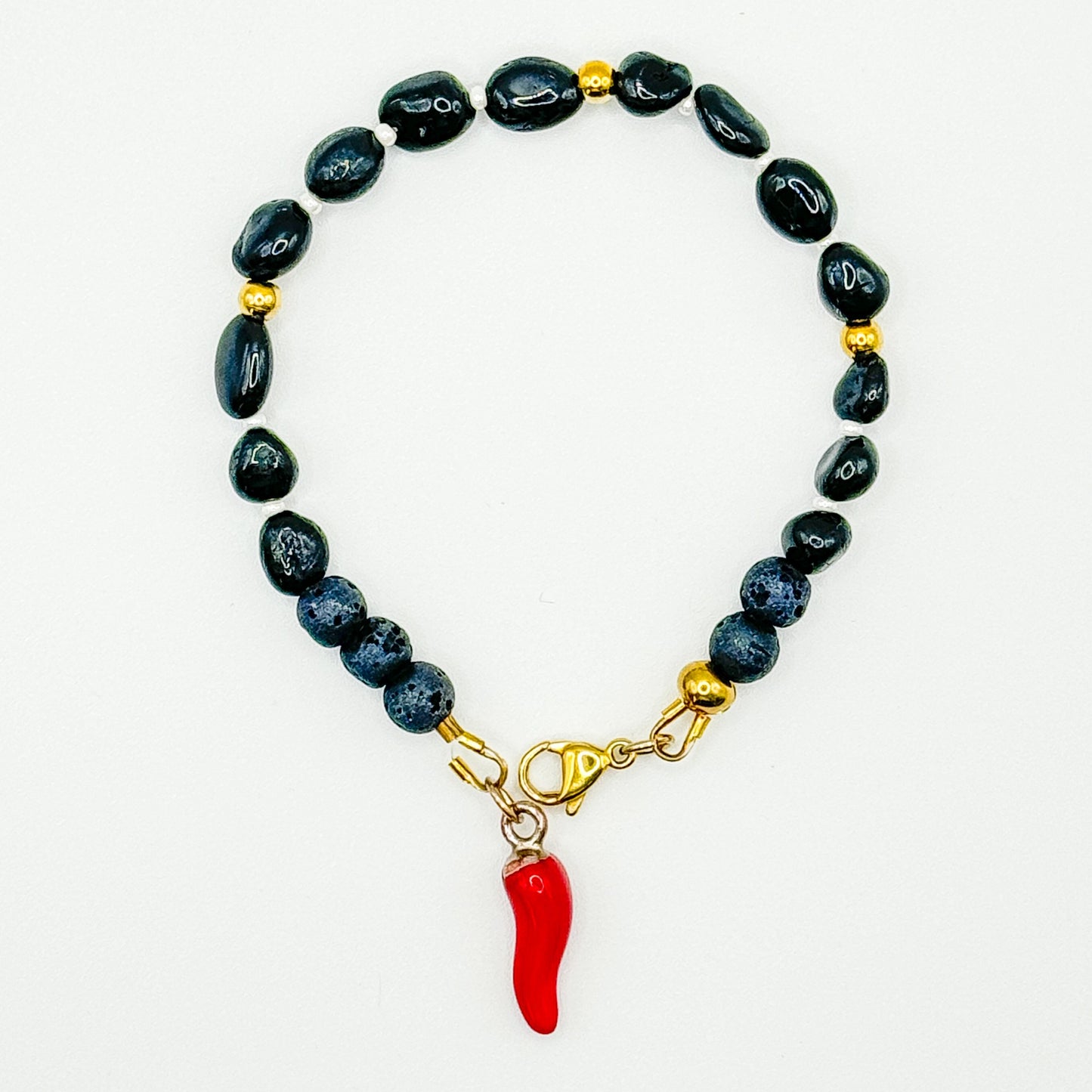 Bracciale "Proteggimi" con Cornetto