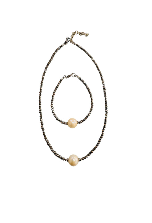 Set Collier e Bracciale ‘Puro’