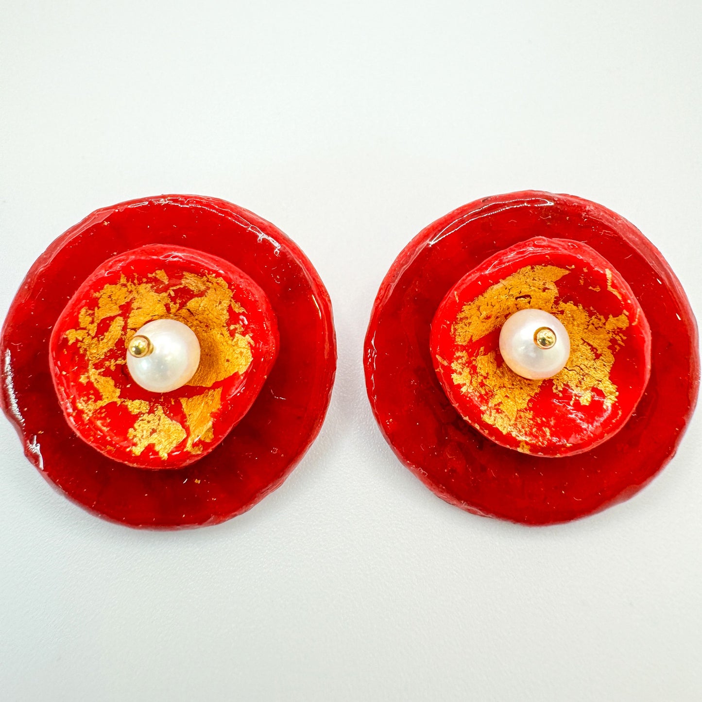 Orecchini Scultura "Ninfee"