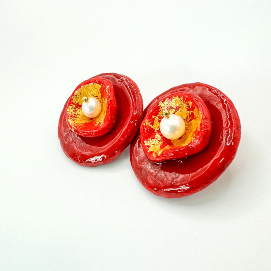 Orecchini Scultura "Ninfee"